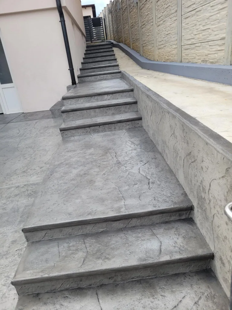 štampani beton staza privatna kuća