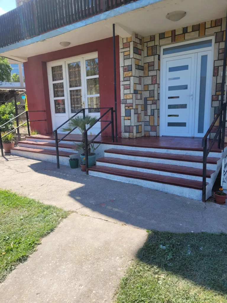 ulaz privatne kuće štampani beton kruševac