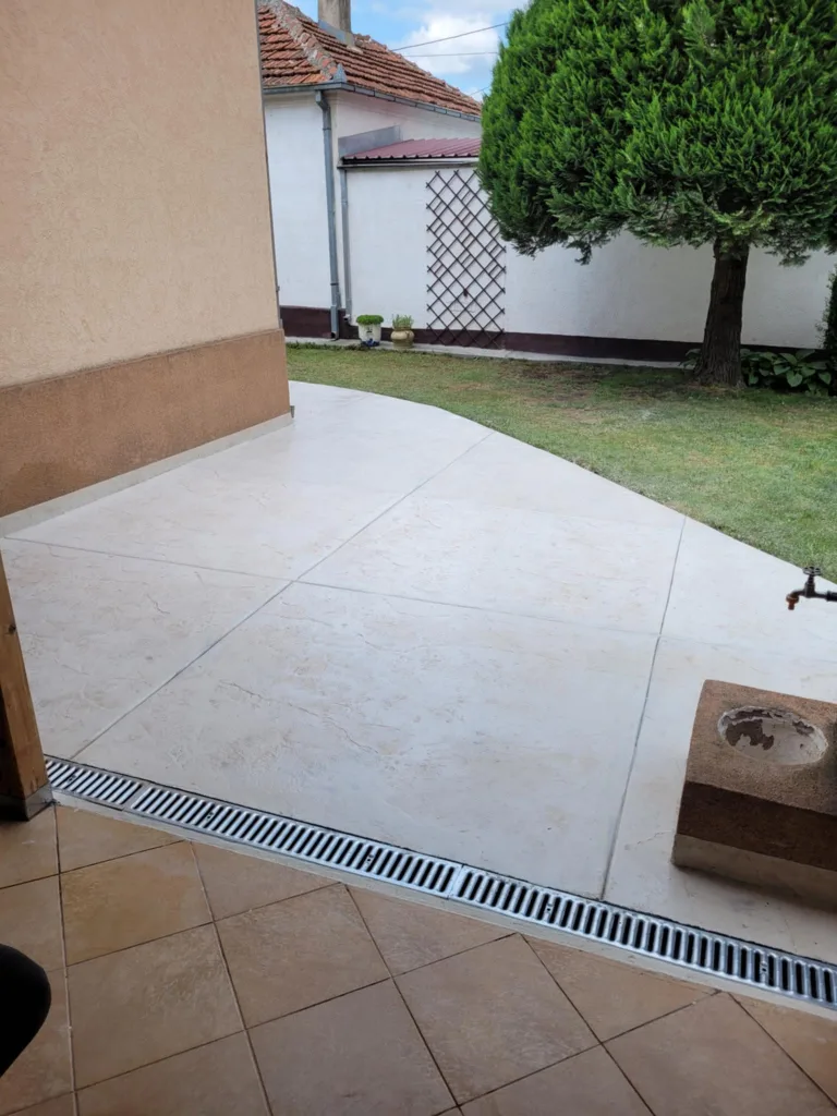 štampani beton privatna kuća ćićevac