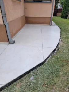 detalj štampanog betona ćićevac