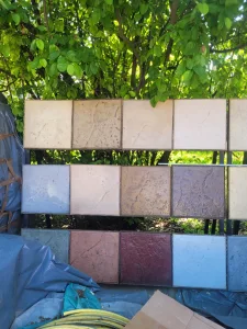 Nijanse boja na Canvas kalupu – štampani beton